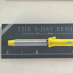 NEVER USED 1” barre 3 day bender Drybar curling iron